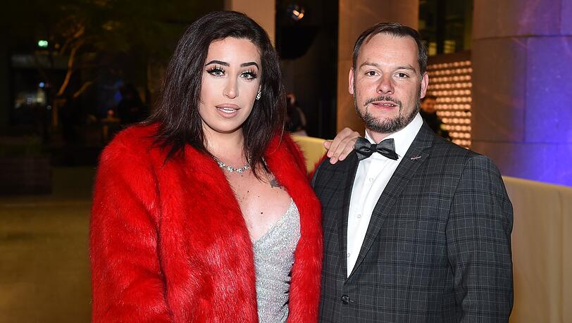 Jolina Mennen mit Ehemann Florian. Jolina Mennen mit Ehemann Florian.