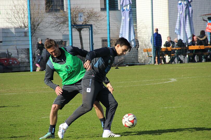 Die Bilder vom Abschlusstraining vor dem Heimspiel gegen den SV Sandhausen.