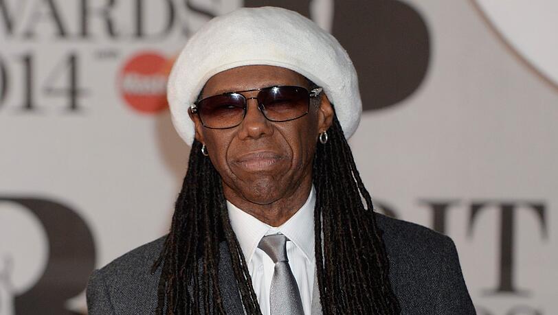 Nile Rodgers hat 1976 die Band "Chic" gegründet. Nile Rodgers hat 1976 die Band "Chic" gegründet.