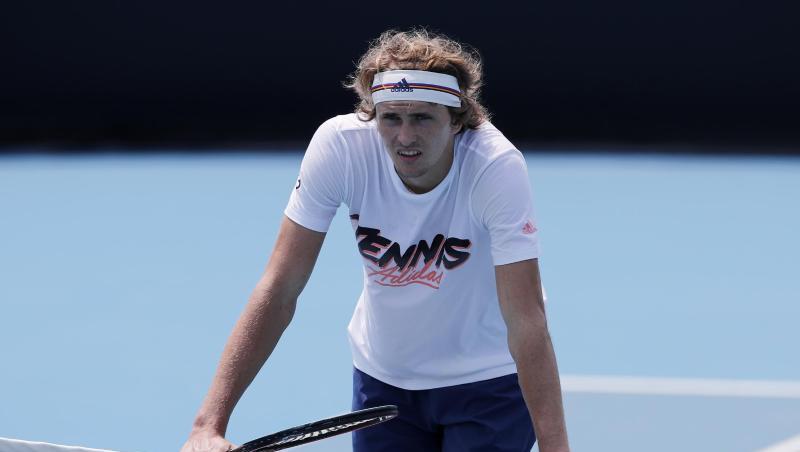 Sorgte zuletzt mit einem Party-Video für Aufsehen: Alexander Zverev. Sorgte zuletzt mit einem Party-Video für Aufsehen: Alexander Zverev.
