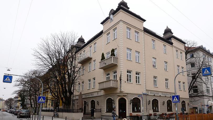 Heute ist der Georgenhof an der Friedrichstraße, Kandinsky hatte hier eine teure Wohnung.