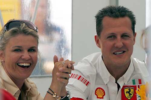 Corinna Schumacher: Sie findet sein Comeback klasse