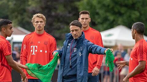 Niko Kovac muss gegen Cottbus nur auf Javi Martínez verzichten.