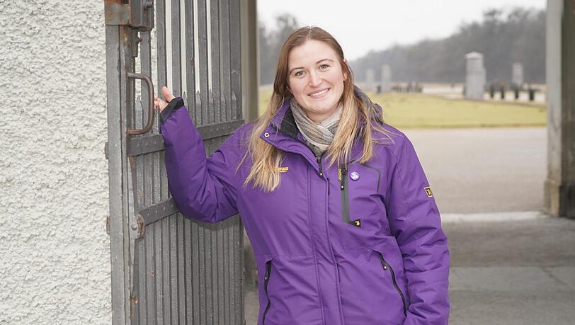 Die Münchnerin Alexandra Lang (29) tritt für Volt an, die Europapartei.
