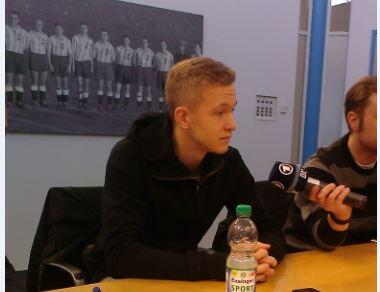 Jannik Bandowski spricht am Freitag über seine neue Rolle beim TSV 1860.