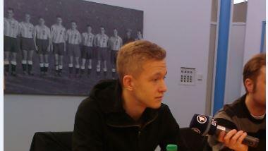 Jannik Bandowski spricht am Freitag über seine neue Rolle beim TSV 1860.
