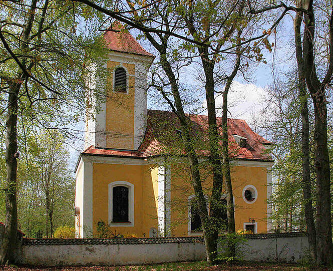 Das St.-Anna-Kircherl, Ansicht von Norden.