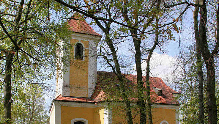 Das St.-Anna-Kircherl, Ansicht von Norden. Das St.-Anna-Kircherl, Ansicht von Norden.