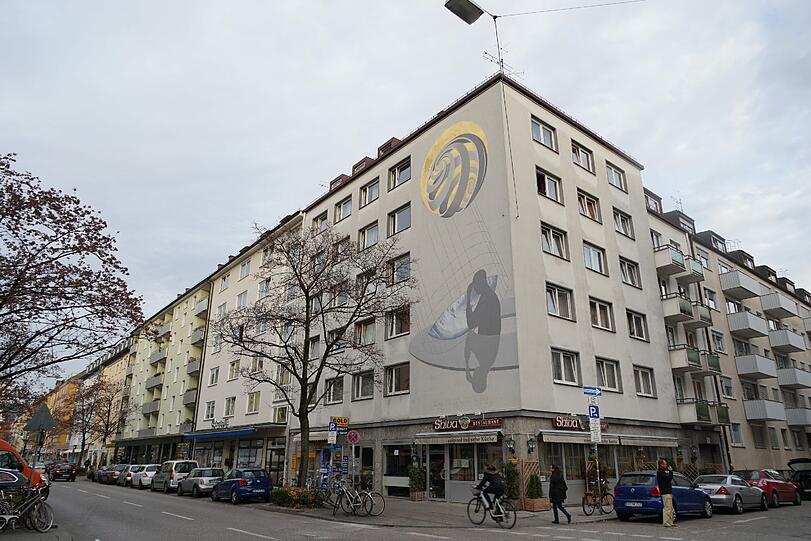 Das Haus in der Augustenstraße 96.