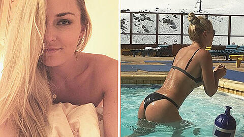 Lindsay Vonn wurde gehackt.