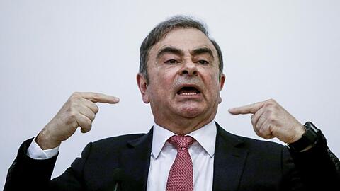 Aufgebracht: Carlos Ghosn, Ex-Chef des französisch-japanischen Autobündnisses Renault-Nissan-Mitsubishi, spricht über seine spektakuläre Flucht aus Japan.