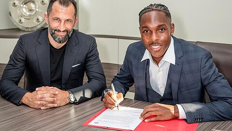 Très bien, Mathys! Hasan Salihamidzic und das Sturmtalent.