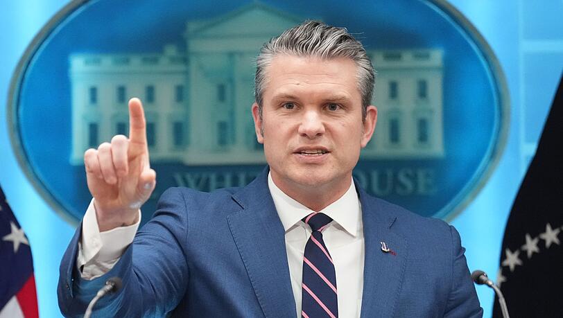 Pentagon-Chef Hegseth ordnet den Abzug von rund 5.000 Soldaten aus Deutschland an. (Archivbild) Pentagon-Chef Hegseth ordnet den Abzug von rund 5.000 Soldaten aus Deutschland an. (Archivbild)