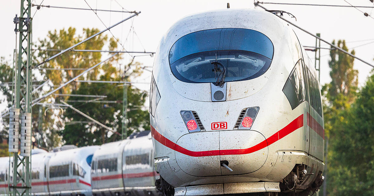 ICE disruption in the heart of Bavaria: Six weeks without high-speed ...