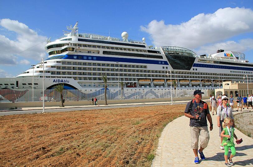 AIDAblu Landausflug Tunis.