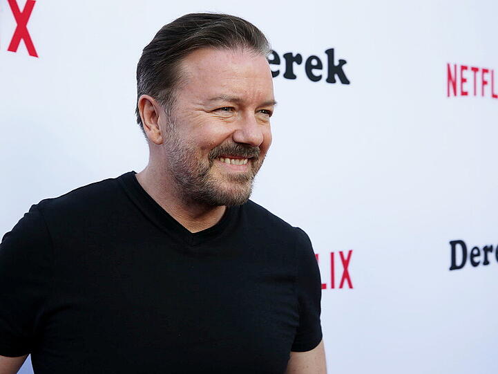 Ricky Gervais kommt dem gescholtenen Justin Bieber zu Hilfe