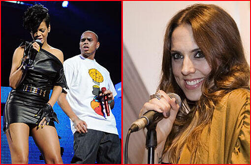 Wenn es nach Mel C (rechts) geht, ist Sängerin Rihanna (links) viel zu sexy.