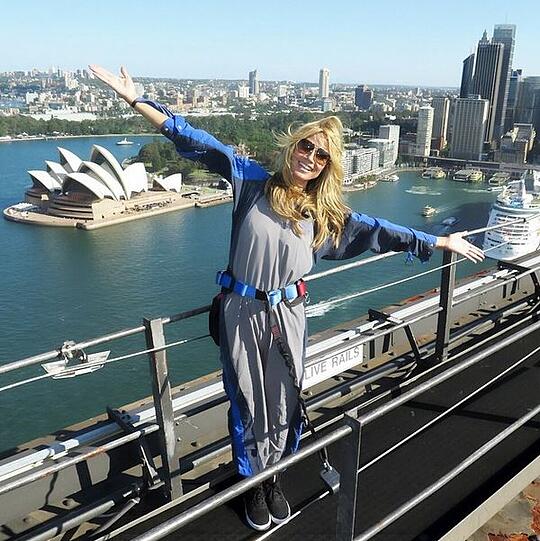 Heidi Klum bei ihrem aktuellen Besuch der australischen Metropole