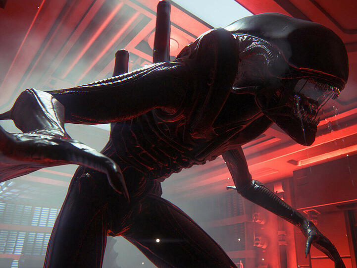 In "Alien: Isolation" werden Spieler von diesem aggressiven Xenomorph gejagt