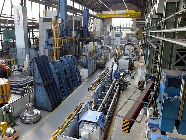Blick in eine Produktionshalle. Das Ifo-Institut rechnet damit, dass die deutsche "Industrie 2019 als Konjunkturmotor weitgehend ausfallen" wird.