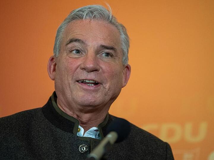 Thomas Strobl, Chef des CDU-Landesverbandes Baden-Württemberg, während einer Parteikonferenz Ende Januar.