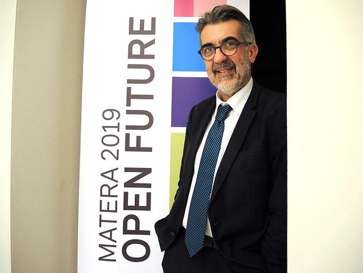 Paolo Verri, Leiter der Stiftung Matera 2019.