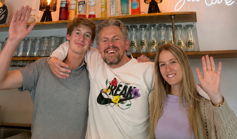 Teamwork bei der Bucht27: Kiosk-Chef Tobias Lux (Mitte), Florian Betz und Sarah Sophie Zwingmann. Teamwork bei der Bucht27: Kiosk-Chef Tobias Lux (Mitte), Florian Betz und Sarah Sophie Zwingmann.