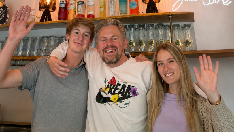 Teamwork bei der Bucht27: Kiosk-Chef Tobias Lux (Mitte), Florian Betz und Sarah Sophie Zwingmann. Teamwork bei der Bucht27: Kiosk-Chef Tobias Lux (Mitte), Florian Betz und Sarah Sophie Zwingmann.