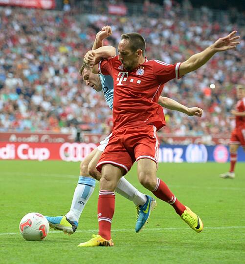 FRANCK RIBÉRY, NOTE 3: Der umtriebige Filou. Spielfreudig, wendig, ideenreich. Leitete viele gute Aktionen ein.