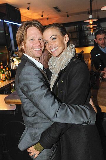 Promis beim Futurecom-Sommerfest: Mike Kraus und Frau Constanze.