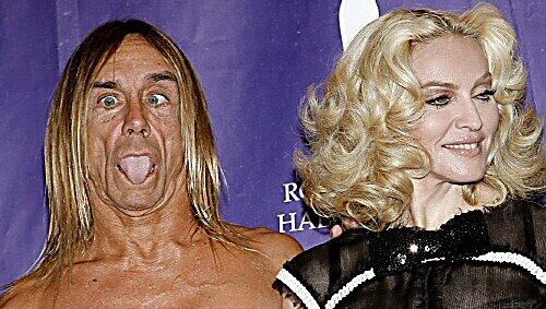 Madonna in der Hall of Fame - aber wo war Guy Ritchie? Und was macht Iggy Pop da? Madonna in der Hall of Fame - aber wo war Guy Ritchie? Und was macht Iggy Pop da?