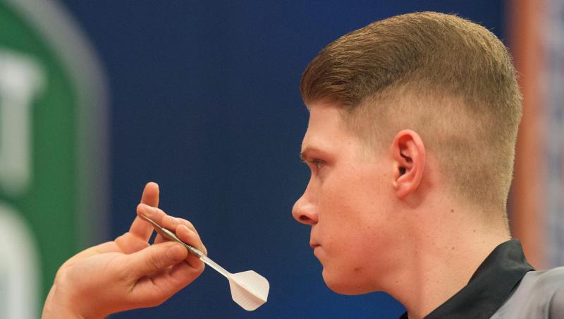 Feiert bei der Darts-WM in London sein WM-Debüt: Nico Kurz. Feiert bei der Darts-WM in London sein WM-Debüt: Nico Kurz.