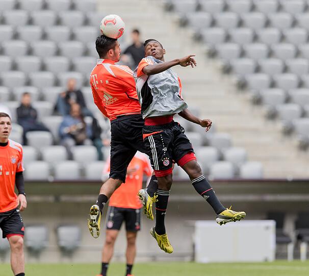 Die Bilder vom Training in der Allianz Arena