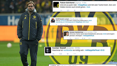 Jürgen Klopp und seine Mannschaft wurden bei der Niederlage gegen Eintracht Frankfurt von den eigenen Fans ausgepfiffen.