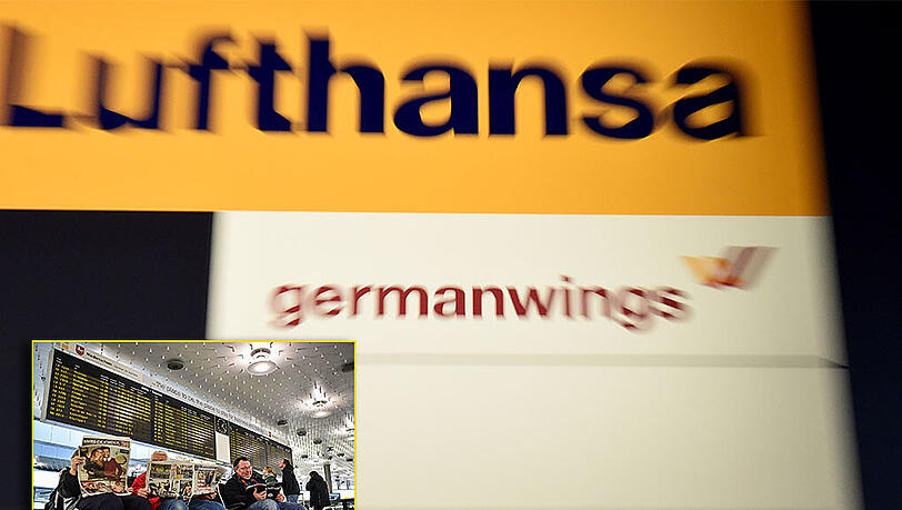 Die Germanwings-Passagiere müssen sich auf längere Wartezeiten einstellen. Die Germanwings-Passagiere müssen sich auf längere Wartezeiten einstellen.