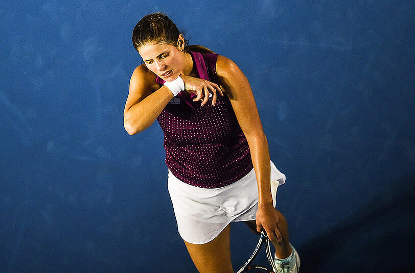 In der zweiten Runde der Australian Open war Julia Görges an ihrer Doppelpartnerin Karolina Pliskova gescheitert.