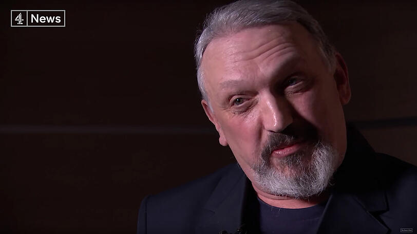 Kevin Wilshaw im Interview mit dem britischen Sender "Channel 4".