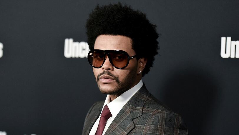 Der kanadische R&B-Popstar The Weeknd besucht die LA-Premiere von "Uncut Gems".