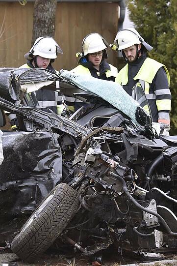 Es ist kaum noch zu erkennen, dass das mal ein Renault war.