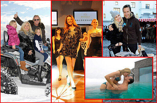 Modenschau, Shopping, Quad-Fahren: So ist das VIP-Leben in Kitz...
