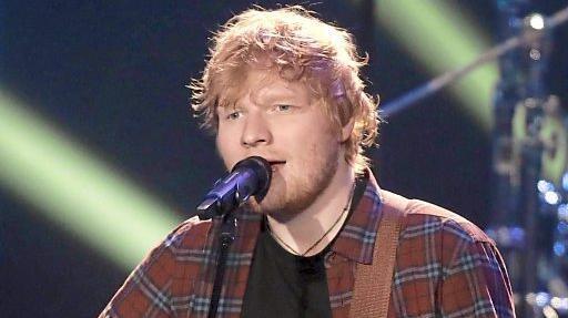 Ed Sheeran bei einem Auftritt.