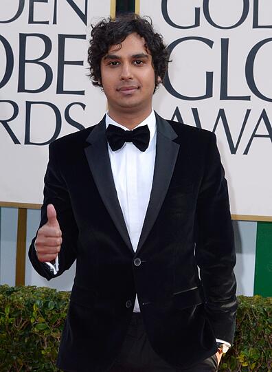 Platz 3: Kunal Nayyar (20 Millionen Dollar, "The Big Bang Theory")