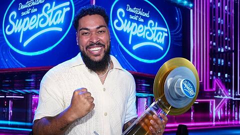 Sem Eisinger gewinnt das Finale der Castingshow "Deutschland sucht den Superstar".