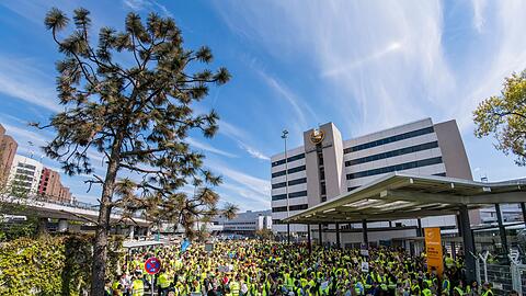 Streiks ersch&uuml;ttern die Lufthansa.