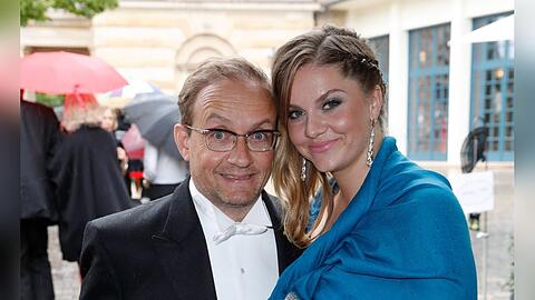Wigald Boning und Ehefrau Teresa bei der Eröffnung der Richard-Wagner-Festspiele 2017.