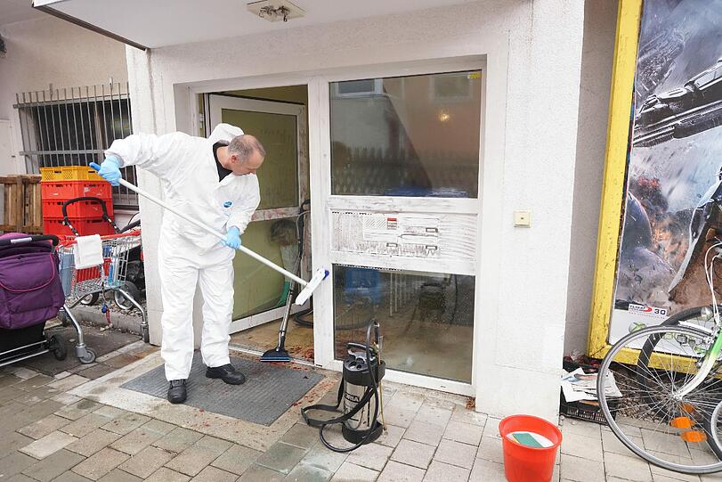 In diesem Haus in Perlach geschah die grausame Bluttat: Die Bilder vom Tatort.