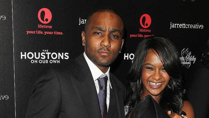 Nick Gordon und Bobbi Kristina Brown auf der Premiere von "The Houstons On Our Own" im Oktober 2012