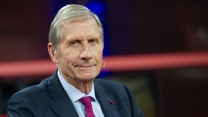 Ulrich Wickert bei einem Fernsehauftritt.
