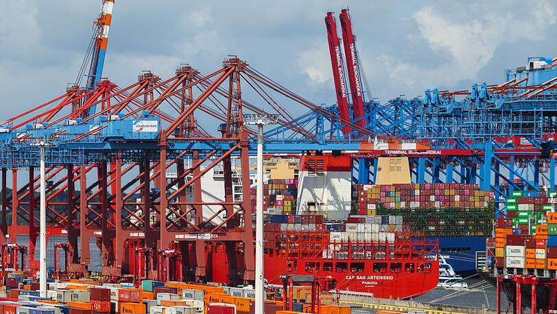 Schwierige Zeiten für die Exportnation Deutschland. (Archivbild)
