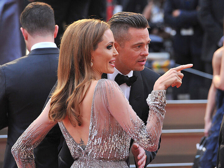 Angelina Jolie und Brad Pitt bei der Oscar-Verleihung 2014